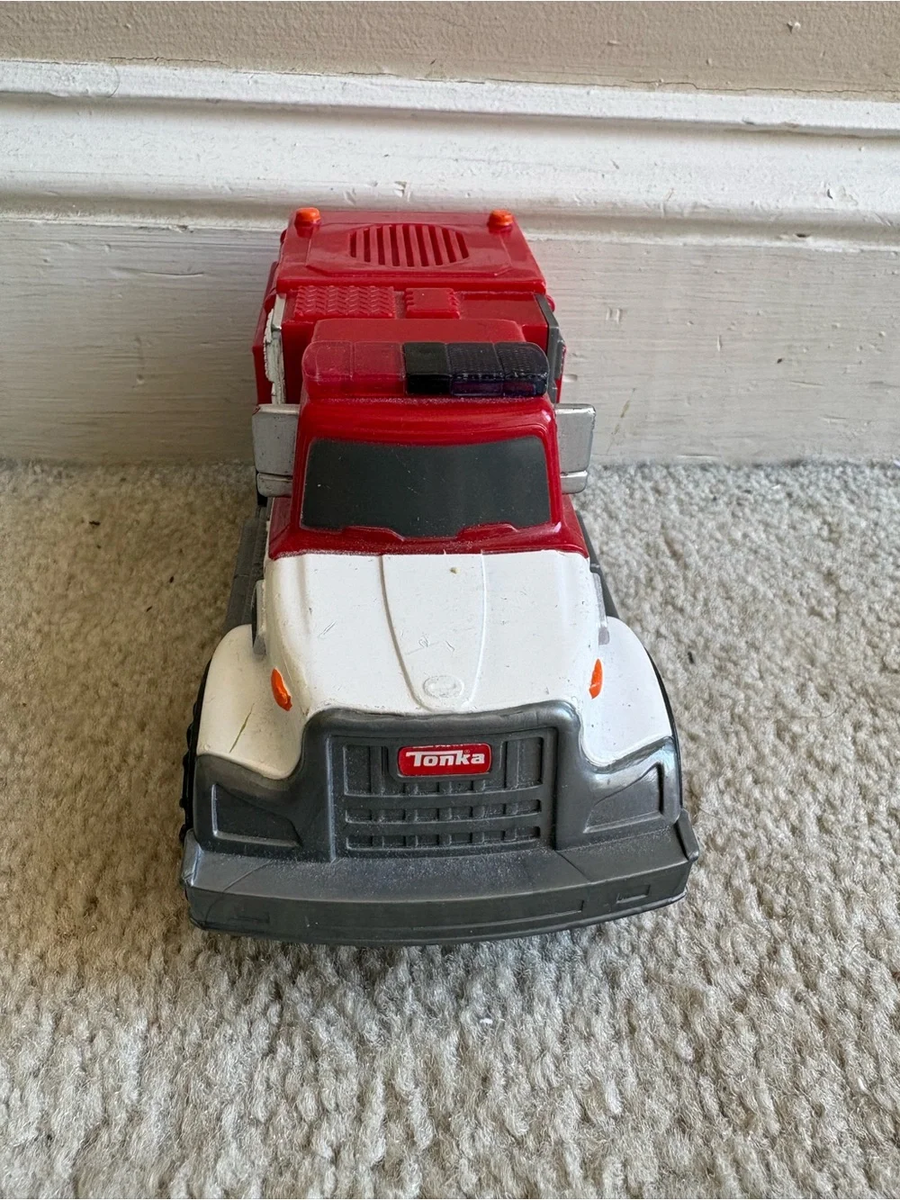 Lot of 4 play trucks for toddlers